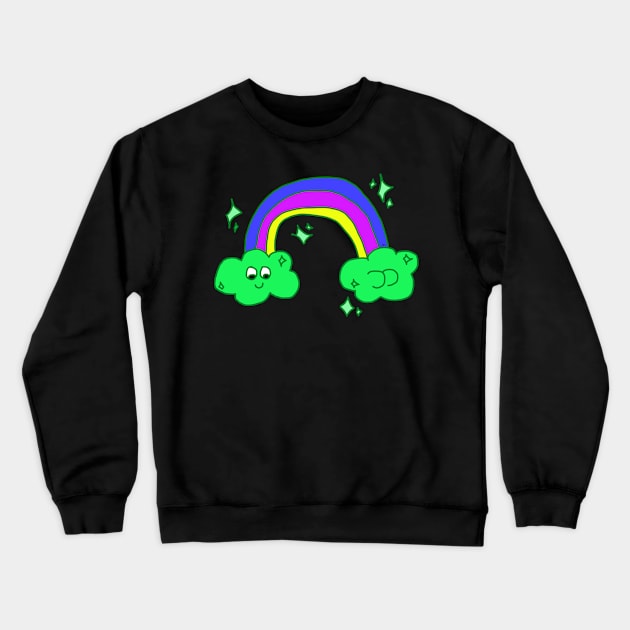 The End of the Rainbow Crewneck Sweatshirt by HFGJewels